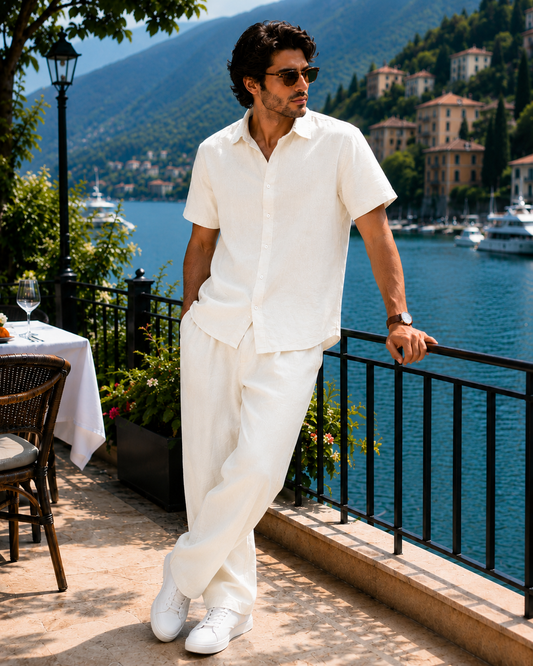 Zara Stylish Men's Linen Coard Sets