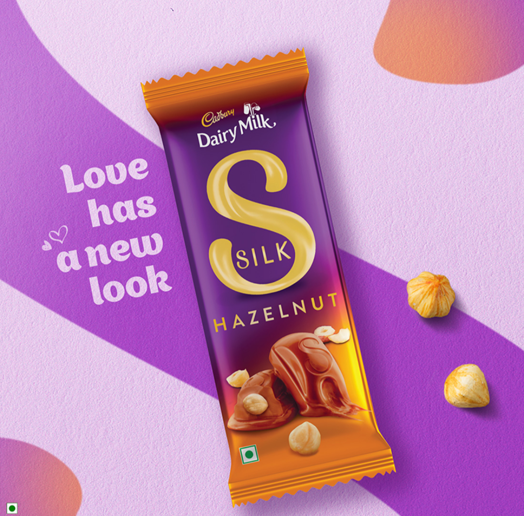 Cadbury Dairy Milk Silk Hazelnut Milk Chocolate Bar