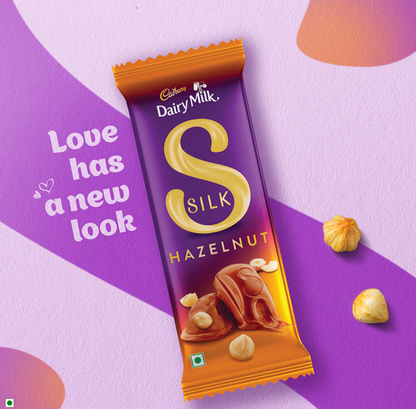 Cadbury Dairy Milk Silk Hazelnut Milk Chocolate Bar