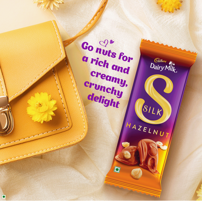 Cadbury Dairy Milk Silk Hazelnut Milk Chocolate Bar