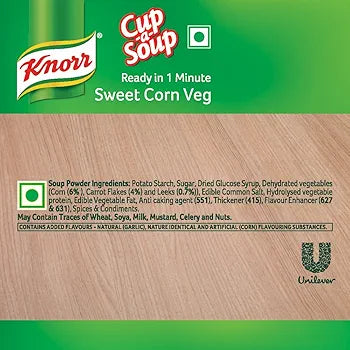 Knorr Sweet Corn Veg Soup - 10.5g