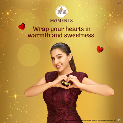 Ferrero Rocher Premium Chocolates Gift Pack - 92.8g