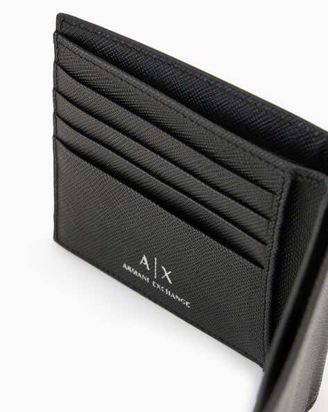 Armani Exchange Bi- Fold Genuine Leather wallet