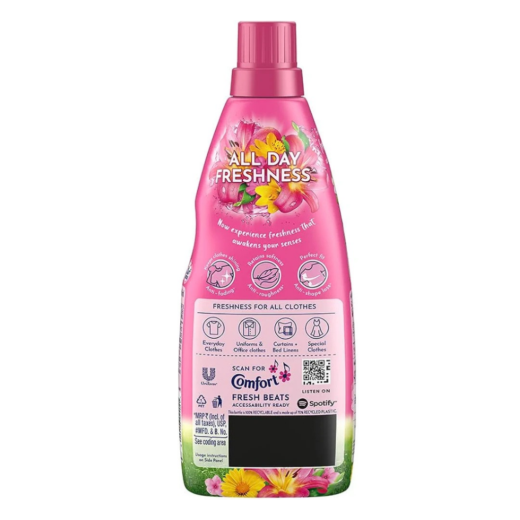 Comfort Lily Fresh Fabric Conditioner 860 ml Bottle