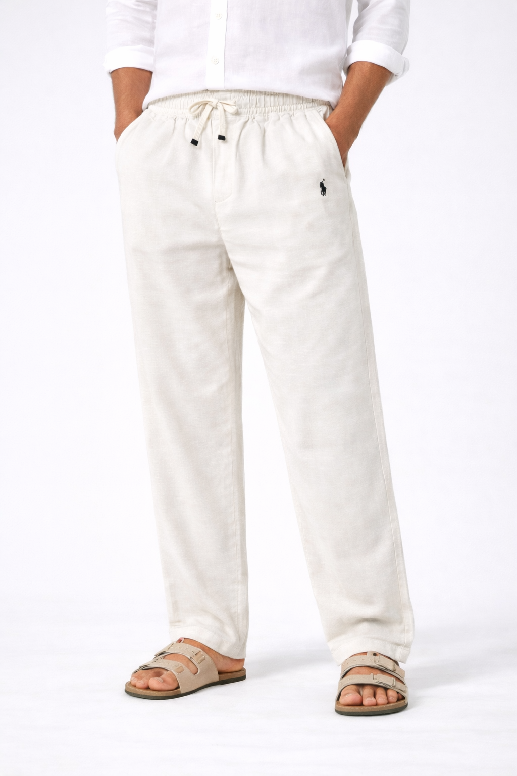 Ralph Lauren Polo Linen Elastic Pajama
