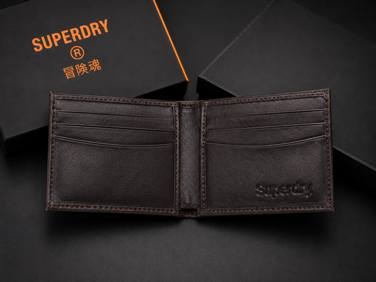 Superdry Genuine Leather Wallet For Men's