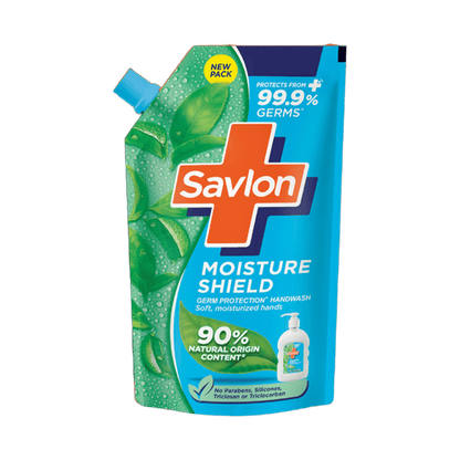 Savlon Moisture Shield Hand Wash, 1× 175 ml Pouch