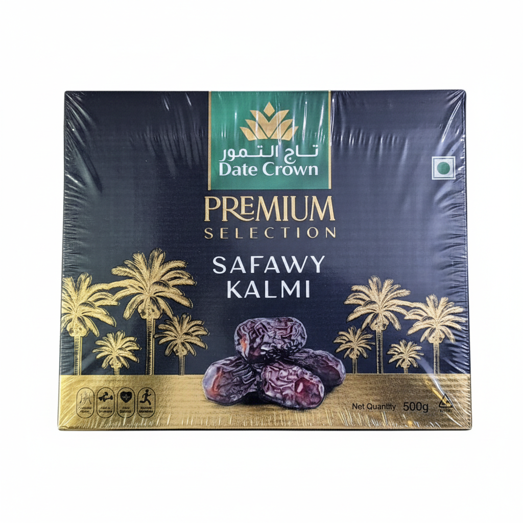 Date Crown Safwy Kalmi Premium Dates -500g