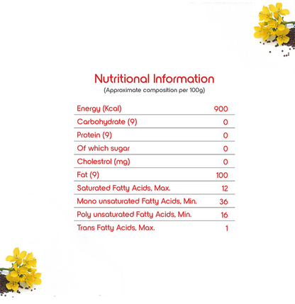 Fortune Premium Kachi Ghani pure Mustard oil (910g )