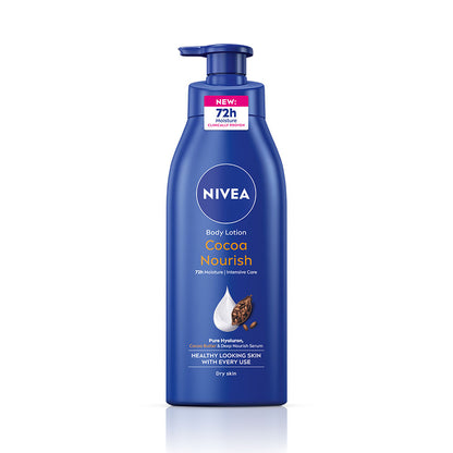 Nivea Cocoa Nourish Body Lotion with Deep Moisture Serum (400ml)