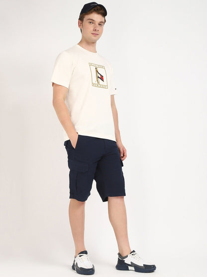 Tommy Hilfiger
Off White Logo Regular-Fit Cotton T-Shirt