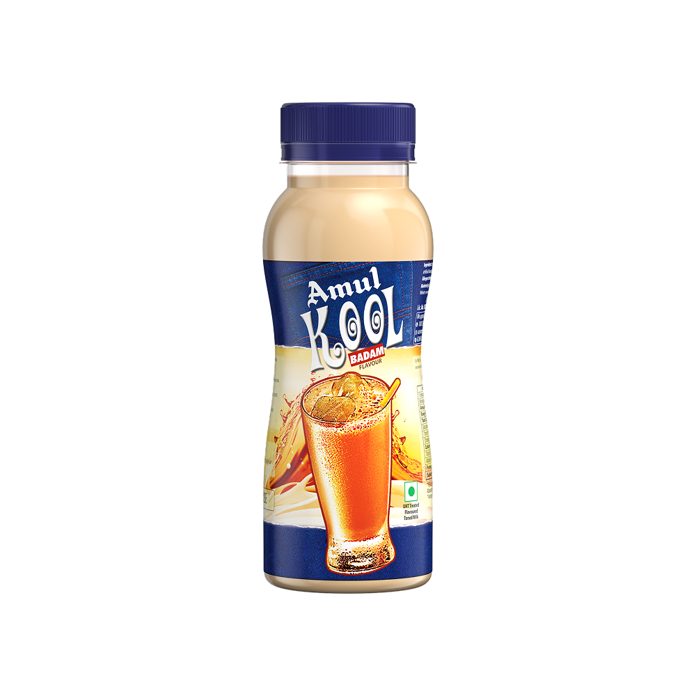 Amul Kool Badam Flavoured Milk - 180ml