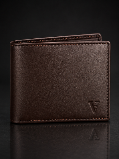 VAN HEUSEN  Men's Wallet Genuine Leather