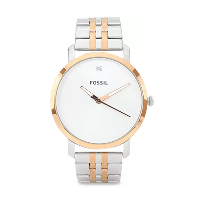 Fossil BQ2417 Lux Luther Three-Hand SS Watch for