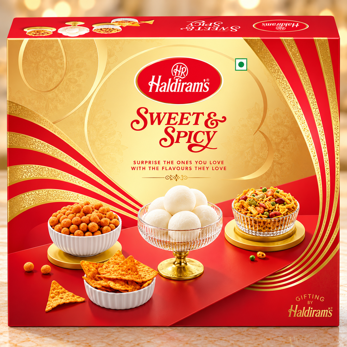 Haldiram's Gift Pack Sweet & Spicy - 975g