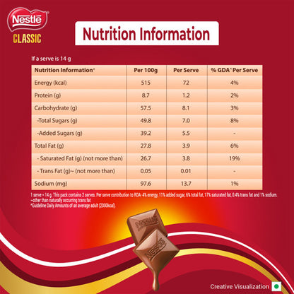 Nestle Classic Milk Chocolate - 28g
