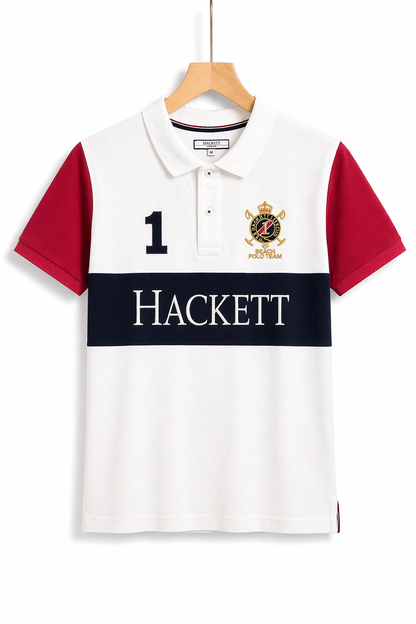 HACKETT Premium Cotton Polo T-Shirt