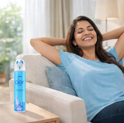 Godrej air Spray Cool Surf Blue - 220ml