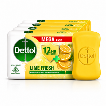 Dettol Lime Fresh Bathing Bar - 400g