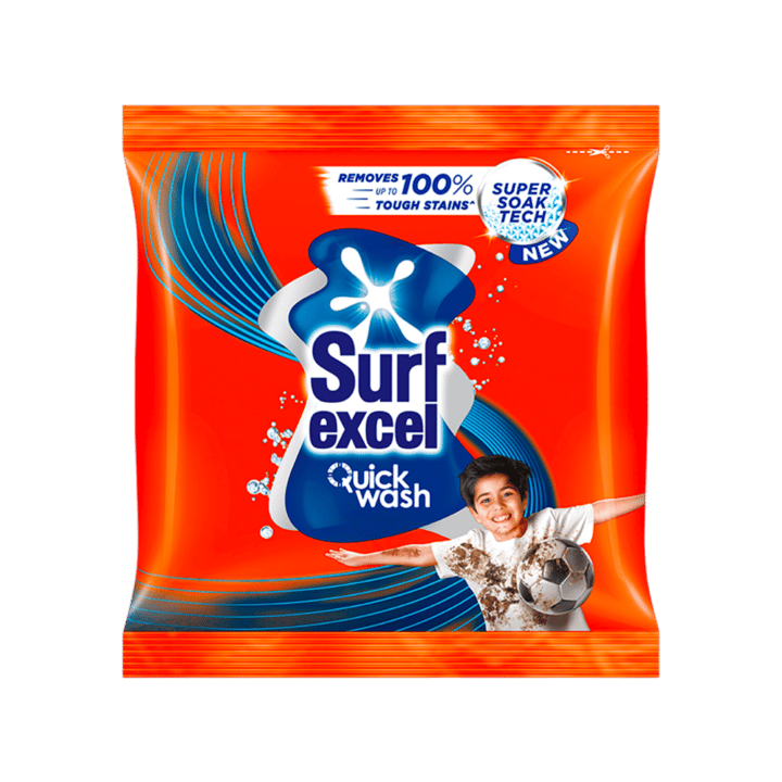 Surf Excel Quick Wash Detergent Powder - 500g