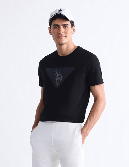 USPA ASSN - Brand Printed Regular Fit T shirt