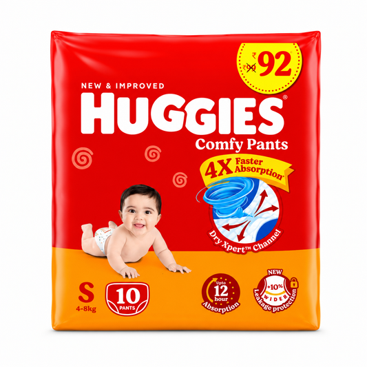 Huggies Comfy Pants - S Size - 10Pcs