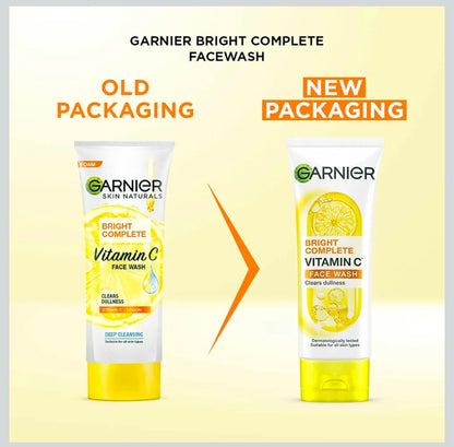 GARNIER Bright Complete VITAMIN C Facewash (50g)