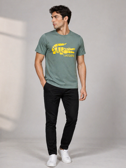 Lacoste Premium Cotton Round Neck T shirt