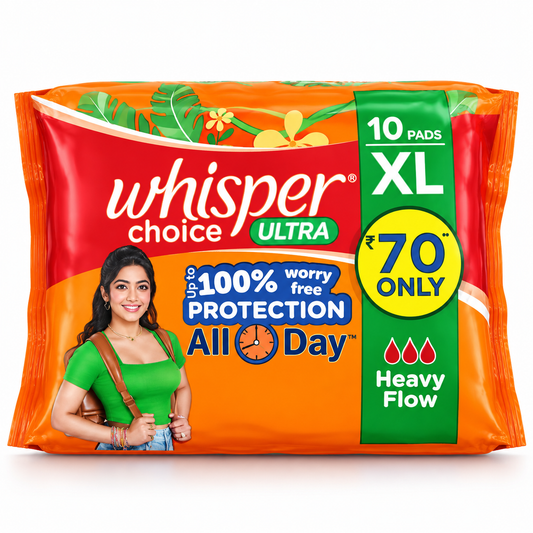 Whisper Choice Ultra (XL 10 Pads)