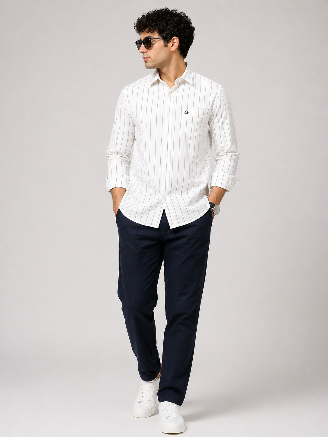 United Colors of Benetton Striped Casual shirt