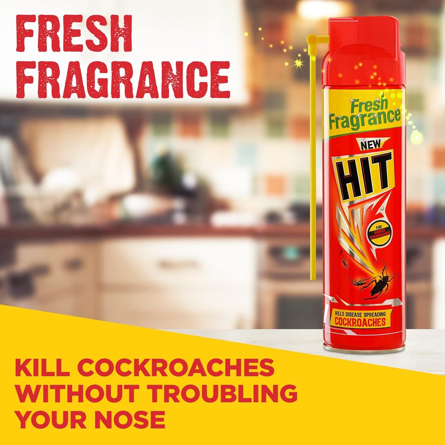 Hit Crawling Insect Killer – Cockroach Killer Spray - 320ml