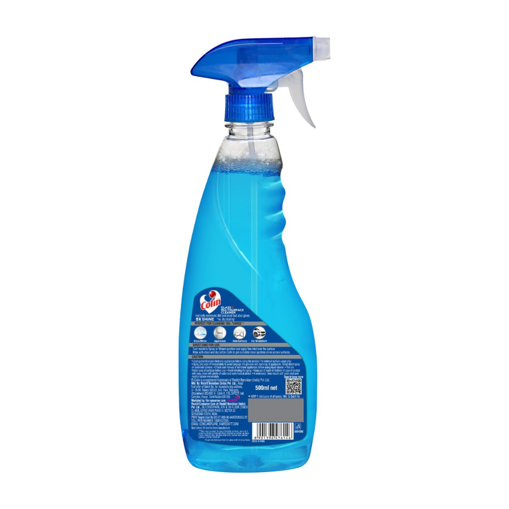Colin Glass and Surface Cleaner Liquid Spray - 500 ml