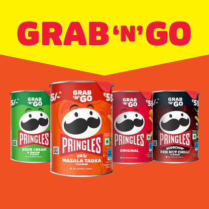 Pringles Desi Masala Tadka Potato Chips - 40g
