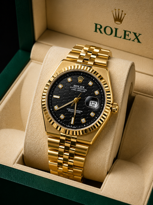 Datejust 41
Oyster, 41 mm, Oystersteel and gold 
Rolex watch