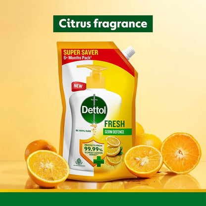 Dettol Fresh Liquid Hand Wash - 675ml