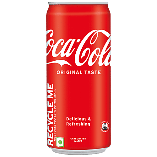 Coca Cola Cola Soft Drink Can - 300ml
