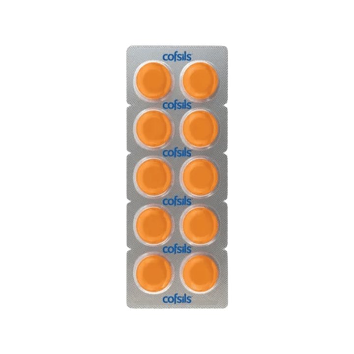 Cofsils Orange Flavour - 2 Lozenges
