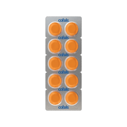 Cofsils Orange Flavour - 10 Lozenges