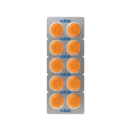 Cofsils Orange Flavour - 2 Lozenges