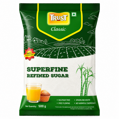 Trust Classic Superfine Refined Sugar - 500g