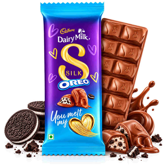 Cadbury Dairy Milk Silk Oreo Chocolate Bar Velentine Gift Pack - 55.5g