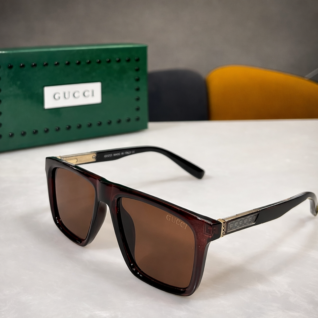 GUCCI Gold Sunglasses