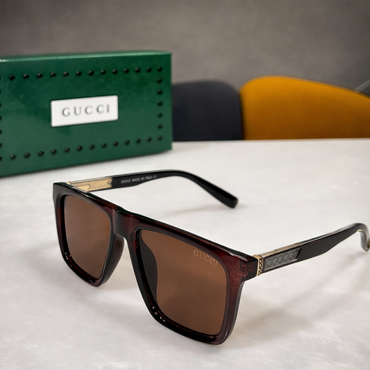 GUCCI Gold Sunglasses