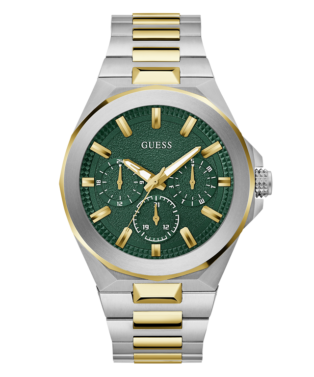 GUESS Mens 2-Tone Multi-function Watch