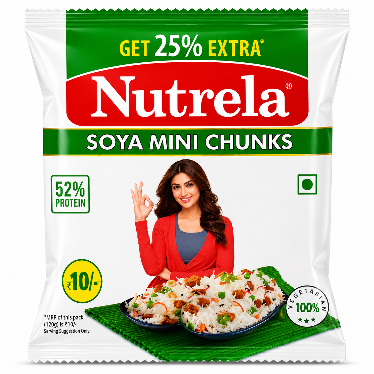 Nutrela Mini Soya Chunks - 43g