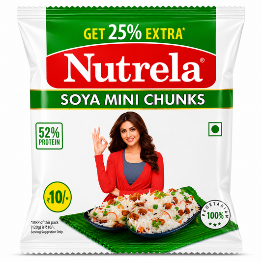 Nutrela Mini Soya Chunks - 43g