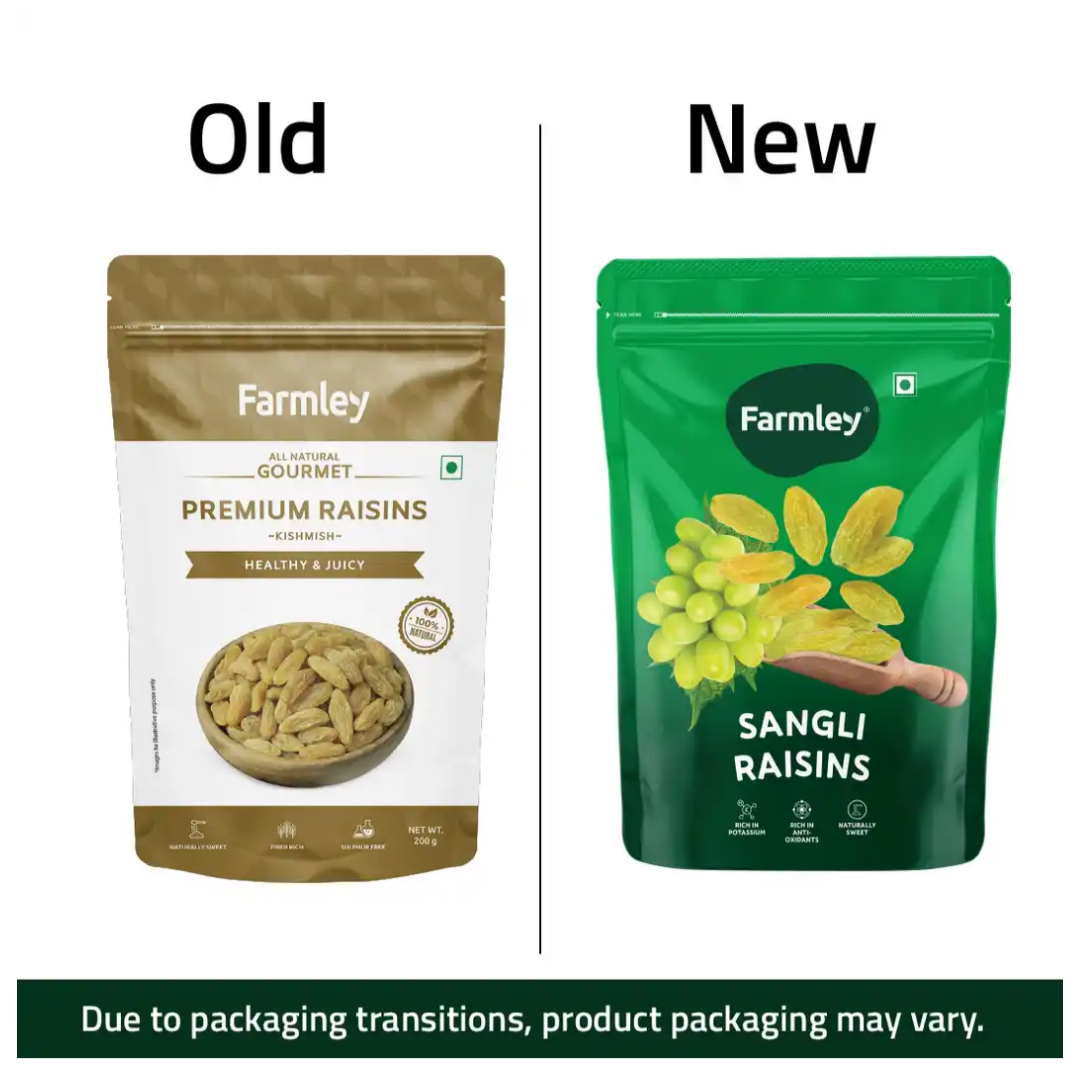 Farmley All Natural Gourmet Raising| Kishmish - 200g