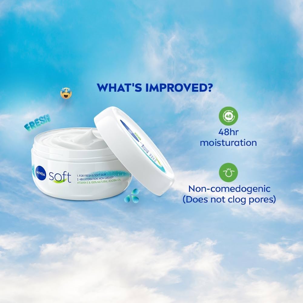 Nivea Soft Light Moisturizing Cream 200ml