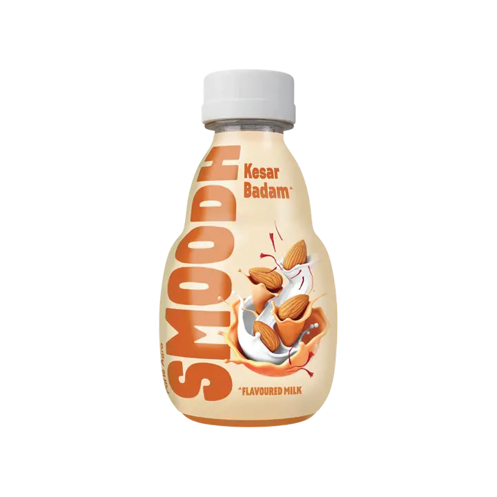 Smoodh Kesar Badam Flavoured Milk - 150ml