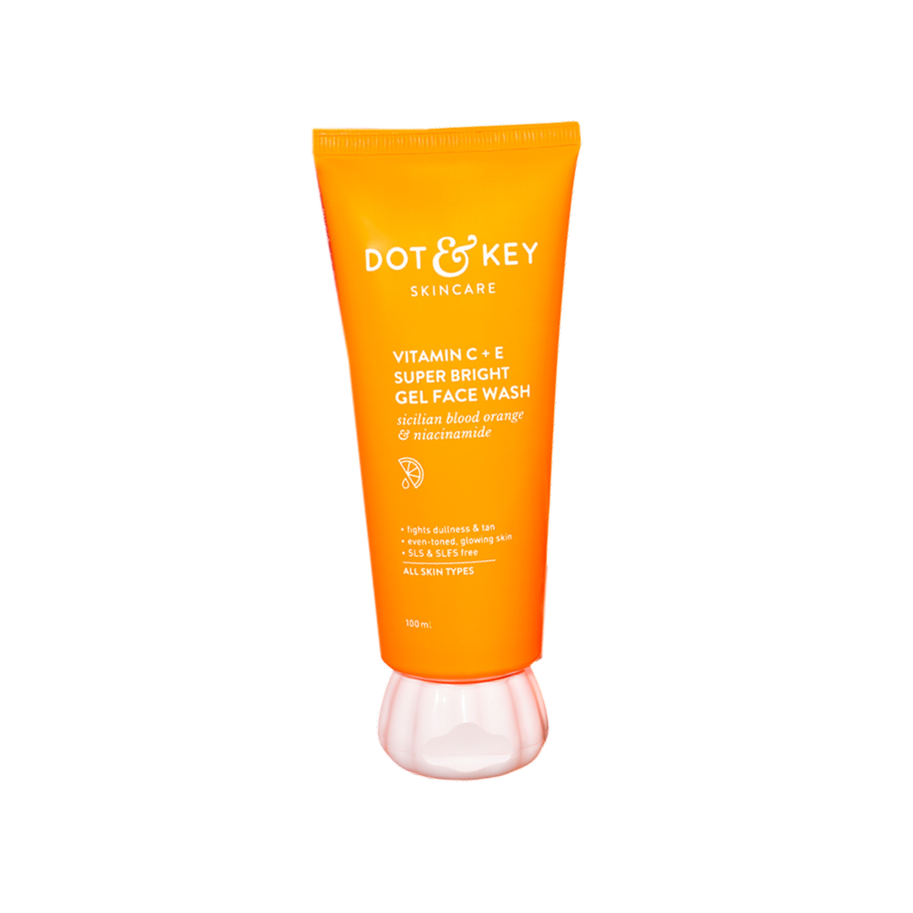 Dot & Key Vitamin C + E Super-Bright Gel Face Wash - 100ml